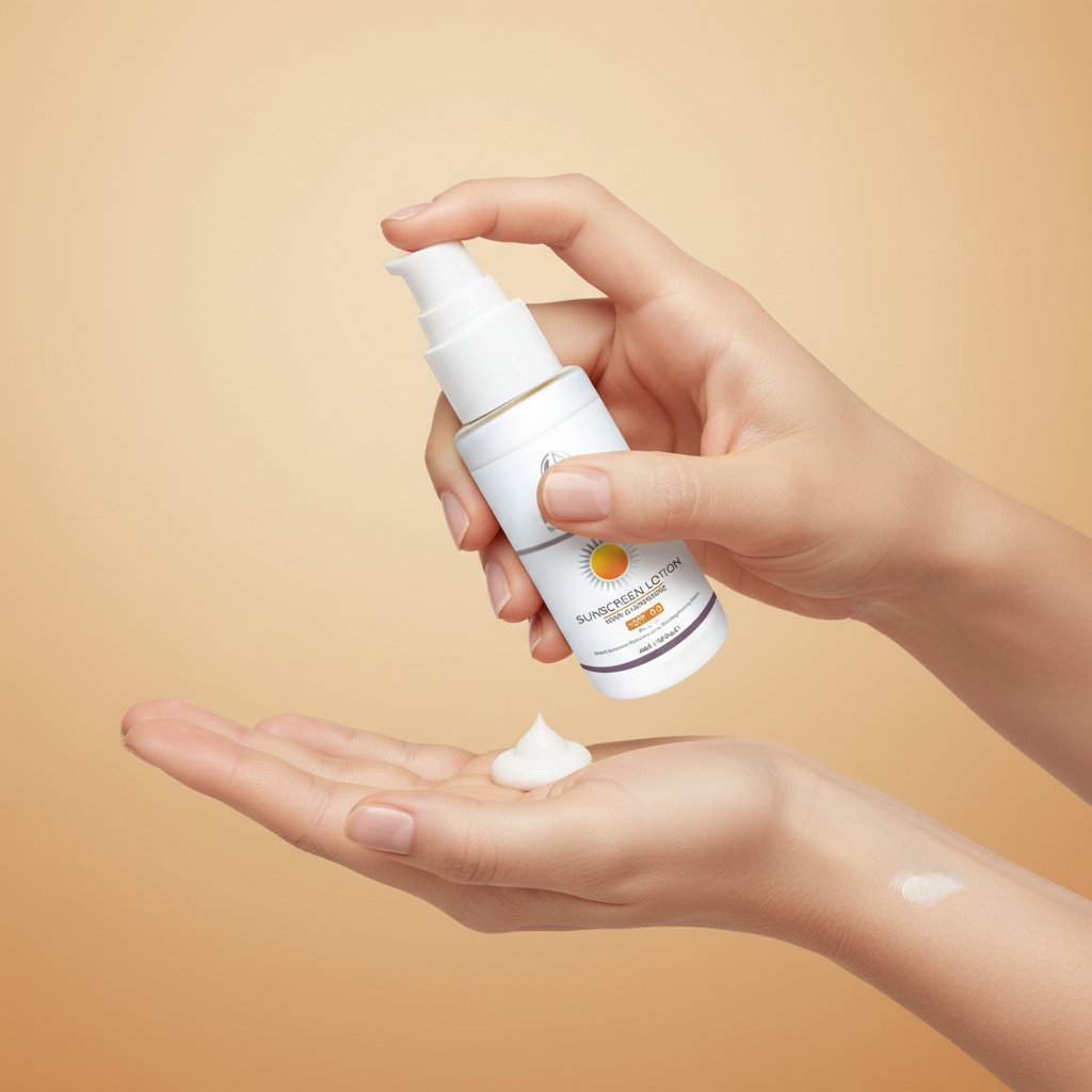 Sunscreen Lotion with Glutathione | De Rien
