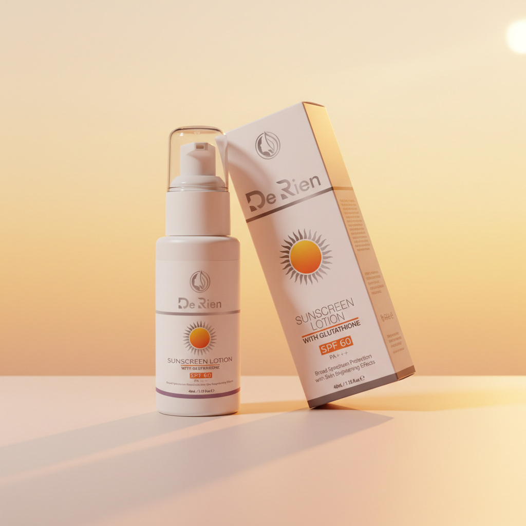 Sunscreen Lotion with Glutathione