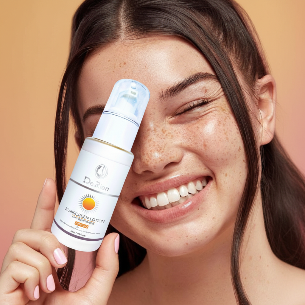 Sunscreen Lotion with Glutathione | De Rien